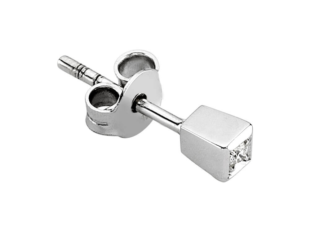 0.02 carat diamond men's stud earrings