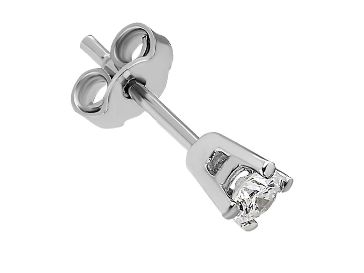 0.10 carat diamond men's stud earrings