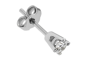 0.10 carat diamond men's stud earrings