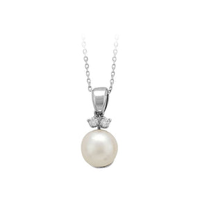 Collier de diamants et de perles