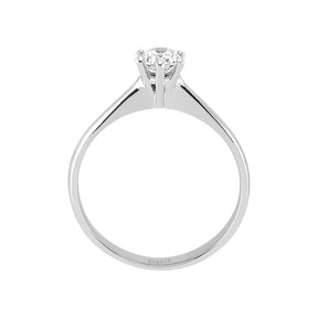 Bague solitaire diamant 0,38 carat