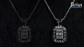 Collier baguette diamant