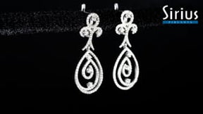 Boucles d'oreille en diamant