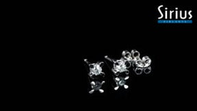 0.20 Carat Diamond Solitaire Stud Earrings