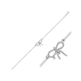 Diamant Schleife Armkette