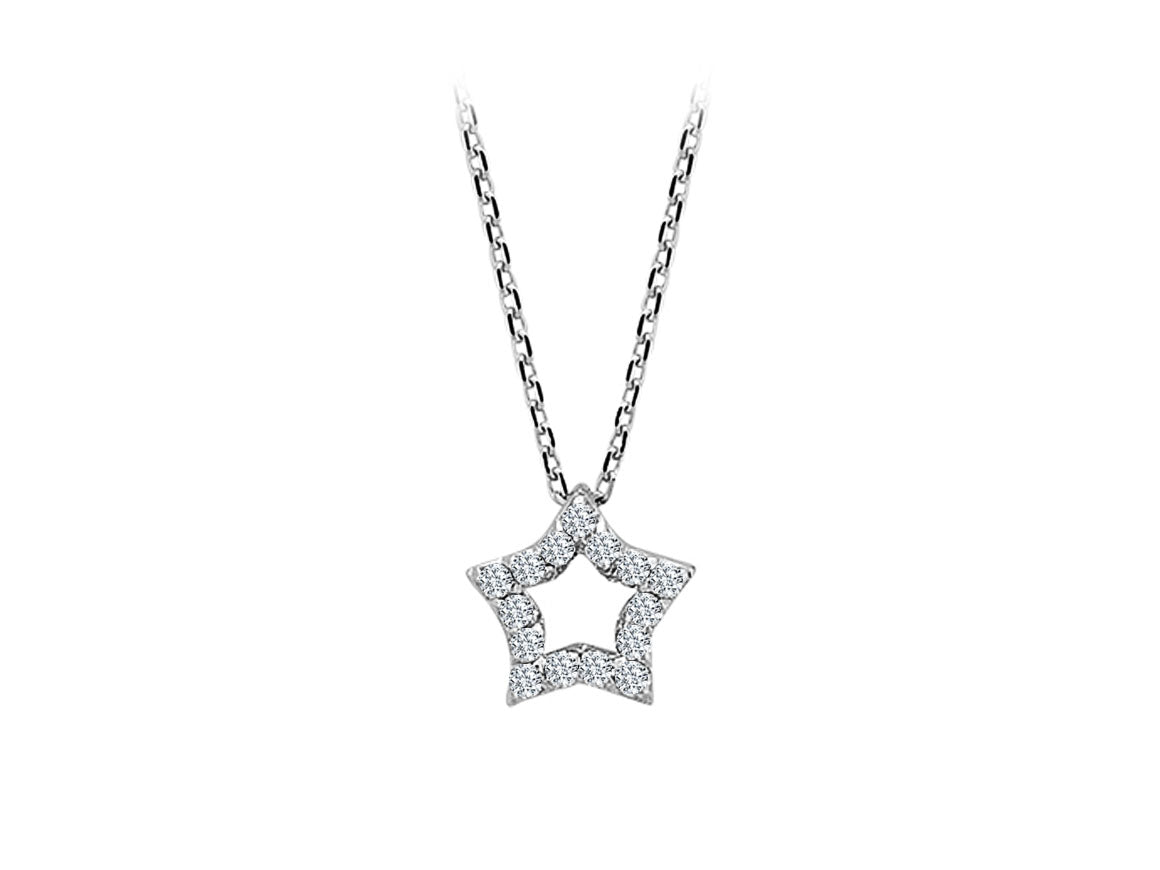 Diamond Star Necklace