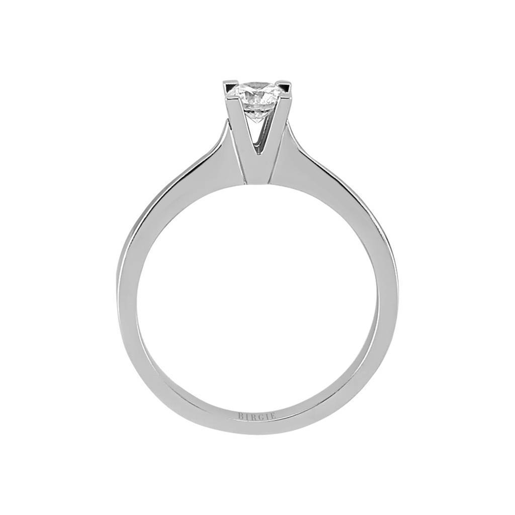 Bague solitaire diamant 0,30 carat