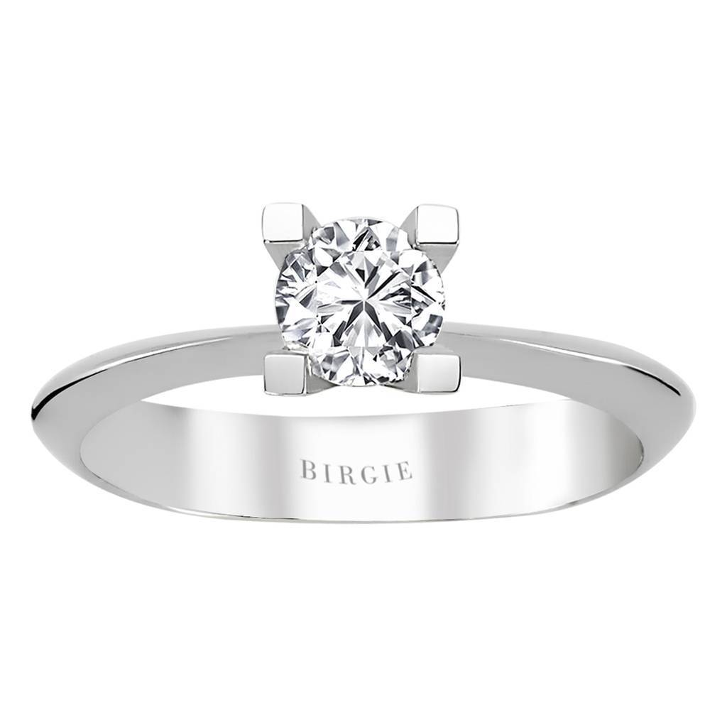 Bague solitaire diamant 0,48 carat