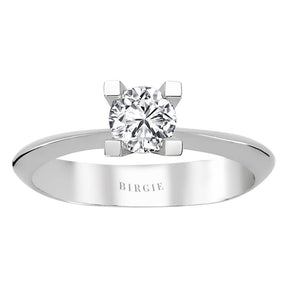 Bague solitaire diamant 0,48 carat