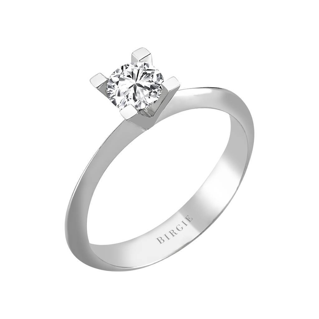 Bague solitaire diamant 0,48 carat