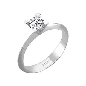 Bague solitaire diamant 0,48 carat