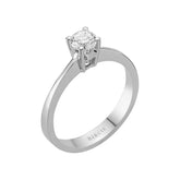 Bague solitaire diamant 0,43 carat