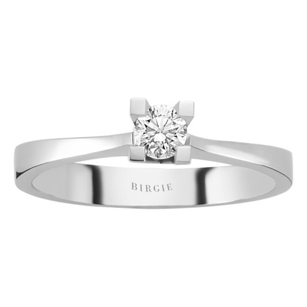 0.19 Carat Diamond Solitaire Ring