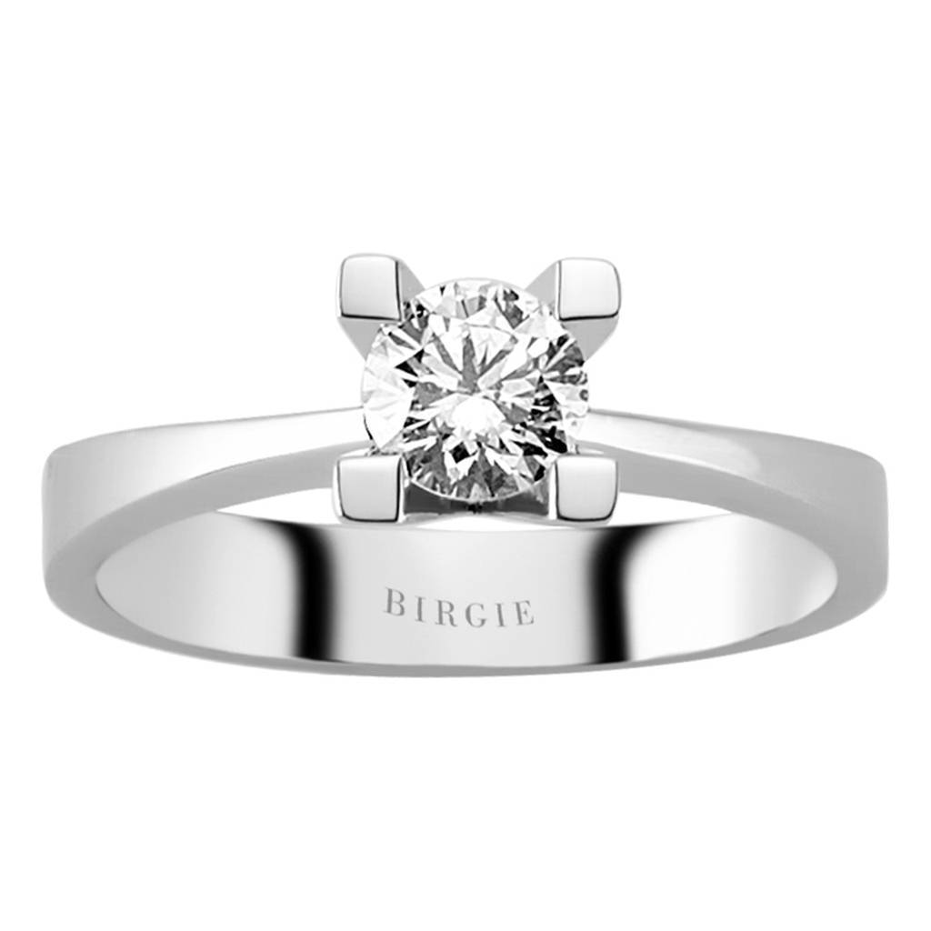 Bague solitaire diamant 0,53 carat