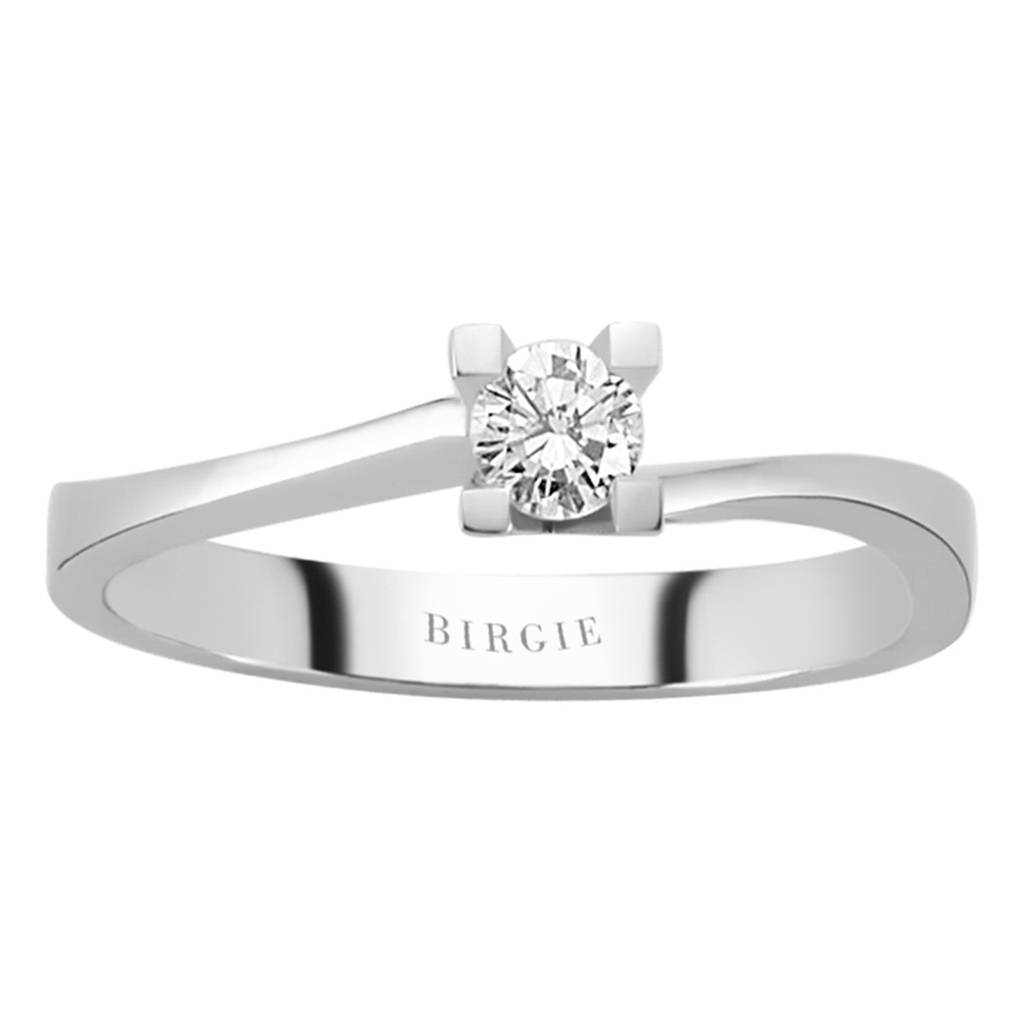 0.18 Carat Solitaire Diamond Ring