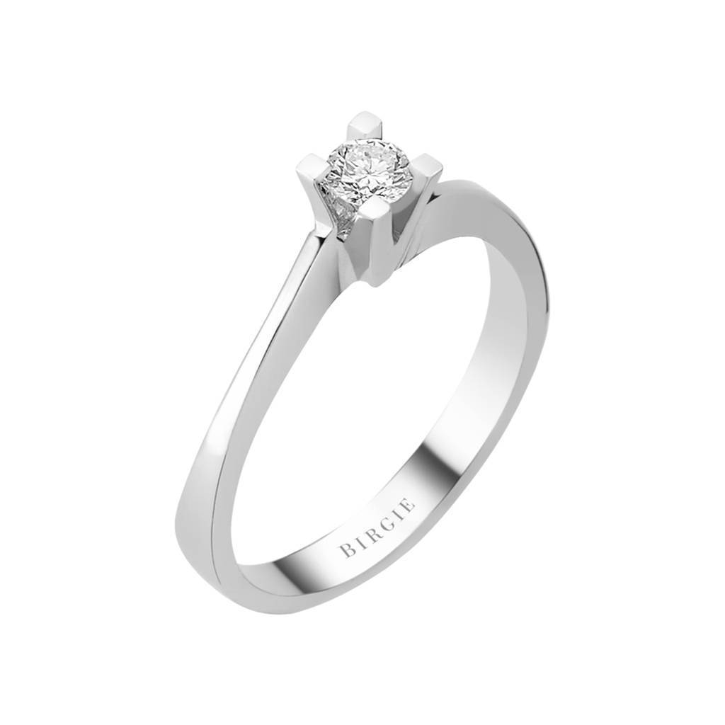0.18 Carat Solitaire Diamond Ring