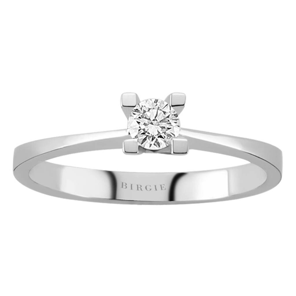 0.19 Carat G Colour Diamond Solitaire Ring