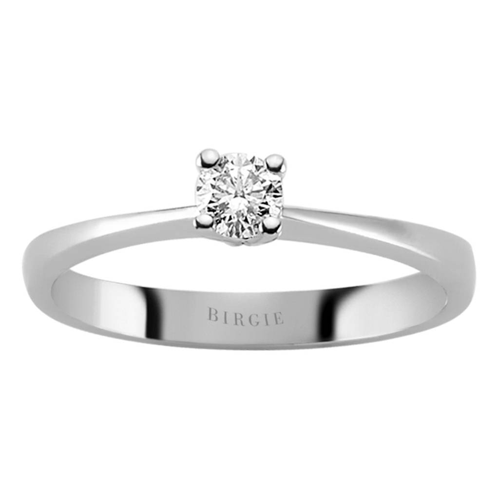 0.19 Carat Diamond Solitaire Ring