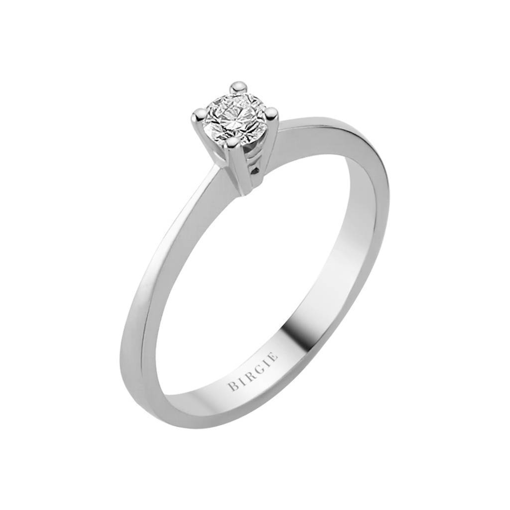 0.19 Carat Diamond Solitaire Ring