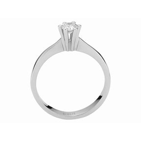 Bague solitaire diamant 0,28 carat