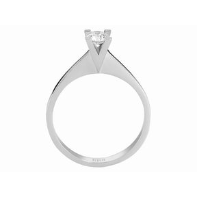 Bague solitaire diamant 0,28 carat