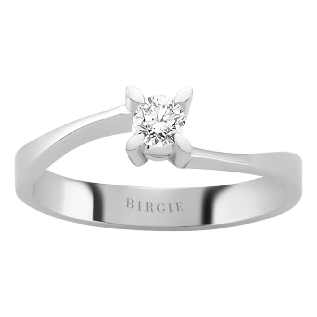 0.19 Carat G Colour Diamond Solitaire Ring