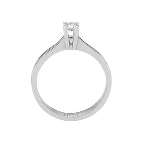 Bague solitaire diamant 0,18 carat