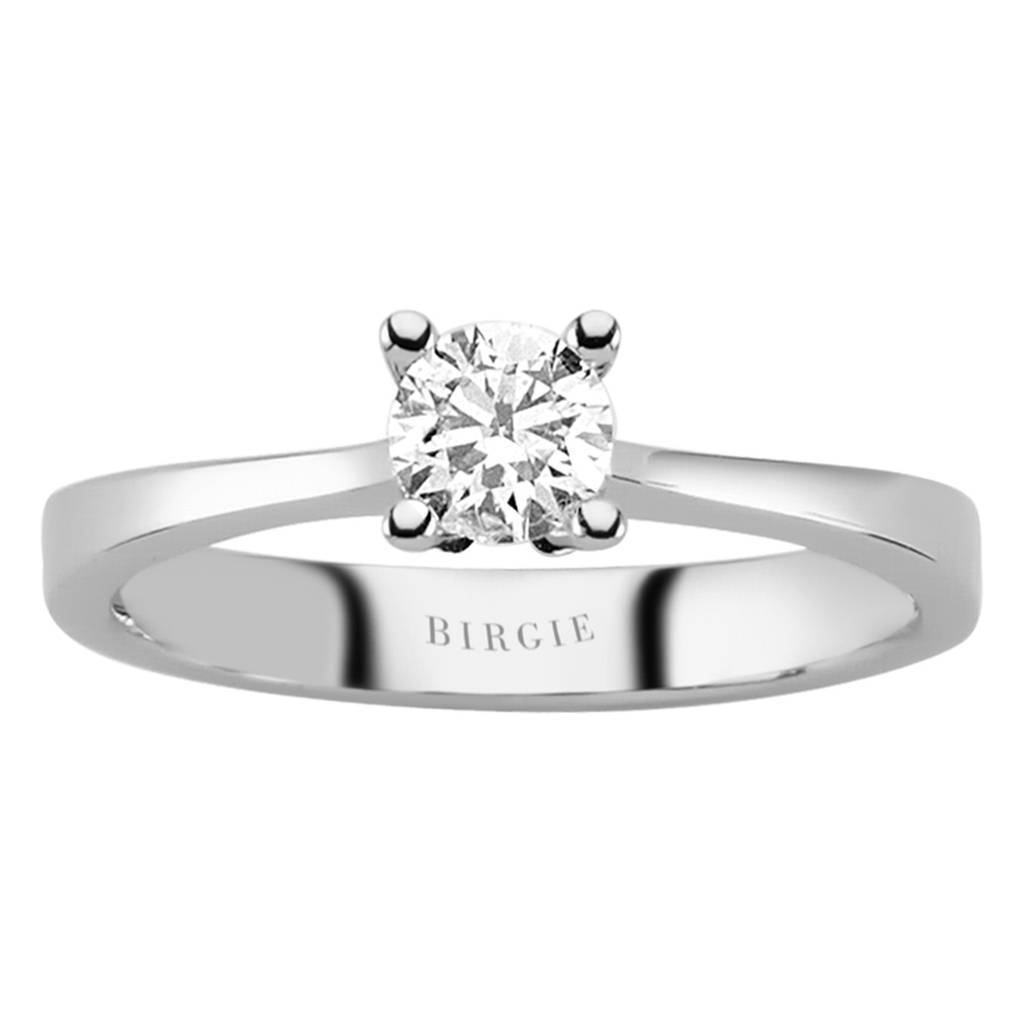 0.39 Carat G Color Diamond Solitaire Ring