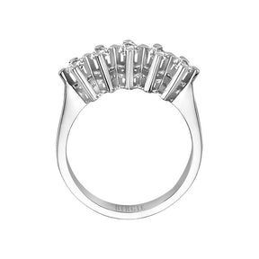 Bague de fiançailles 5 pierres diamant 0,57 carat