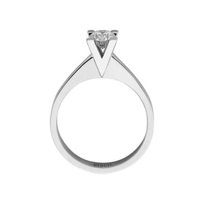 Bague solitaire diamant 0,55 carat