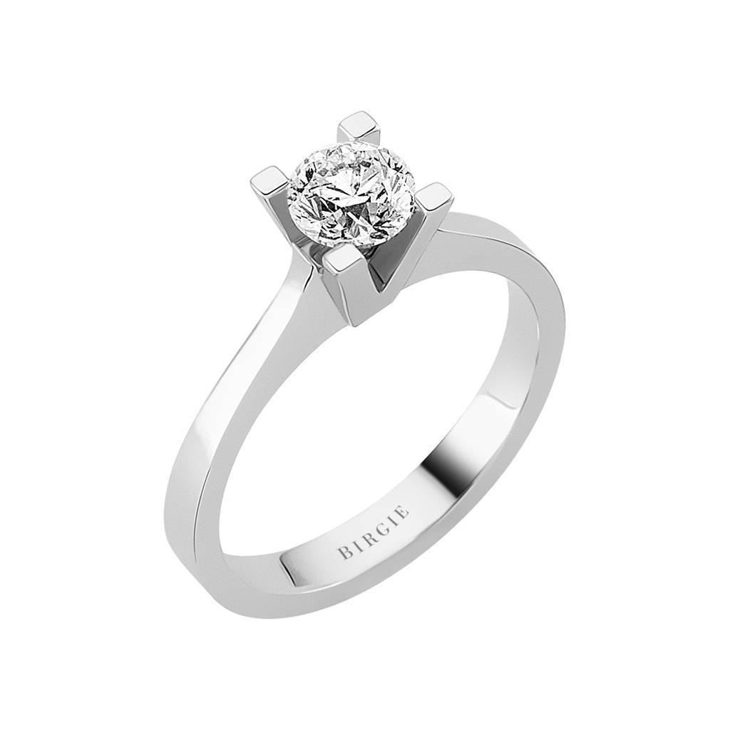 Bague solitaire diamant 0,70 carat