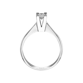 Bague solitaire diamant 0,31 carat