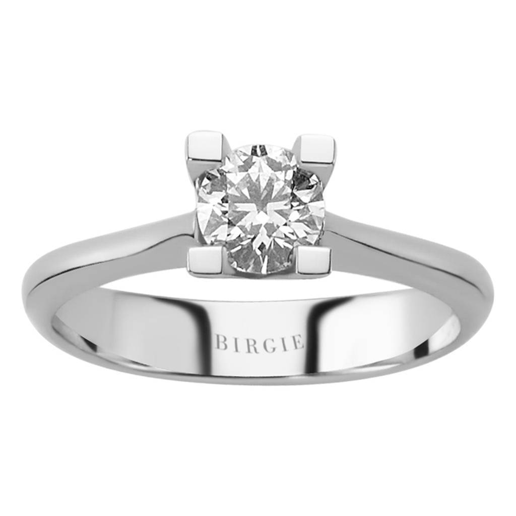 Bague solitaire diamant 0,60 carat
