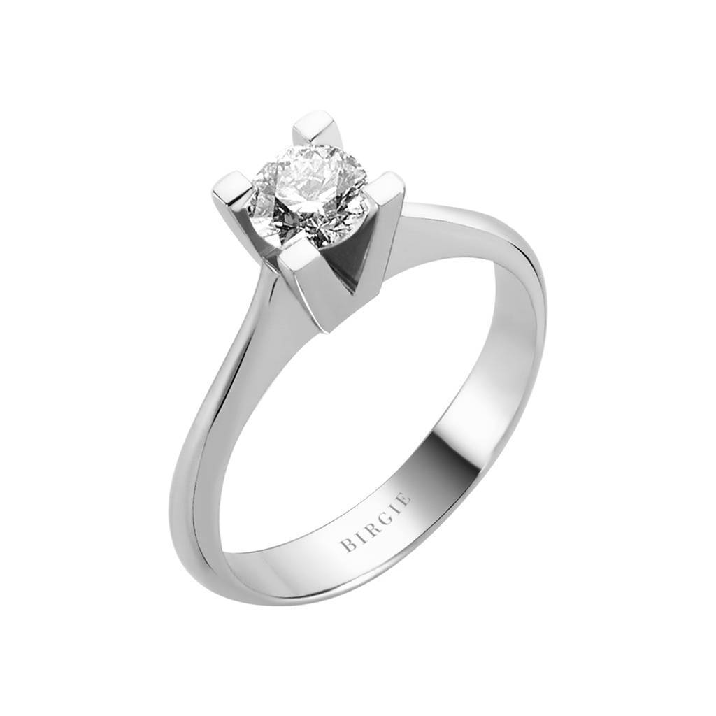 Bague solitaire diamant 0,60 carat