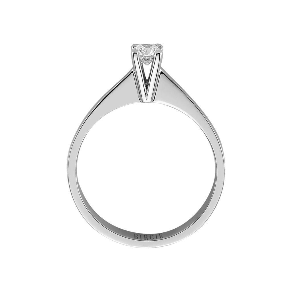 Bague solitaire diamant 0,24 carat