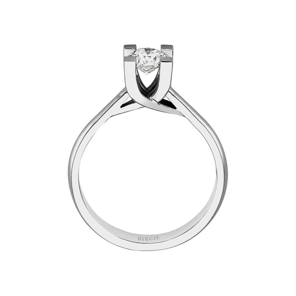Bague solitaire diamant 0,50 carat