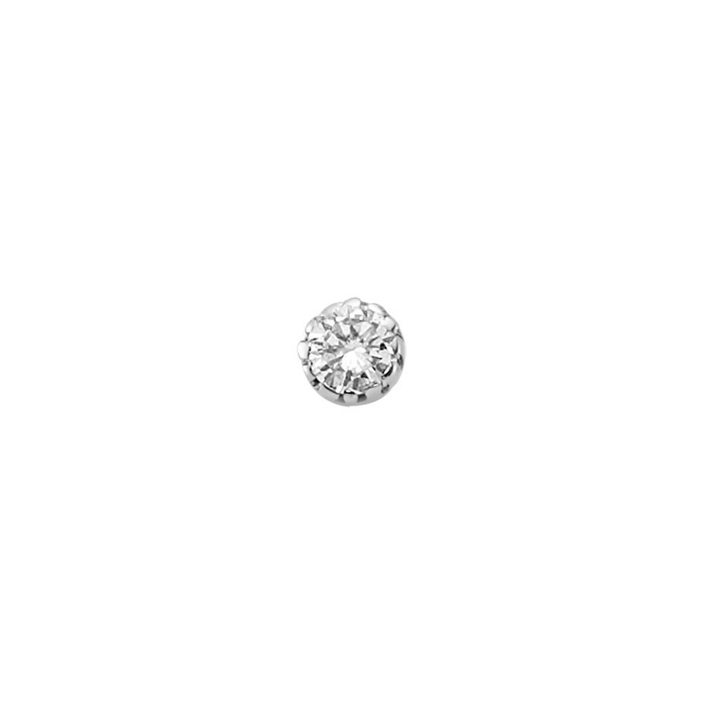 0.09 carat diamond nose piercing