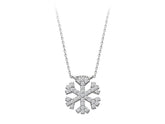 Diamond Snowflake Necklace