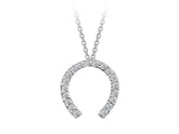 Collier fer à cheval diamant
