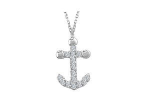 Diamond Ancher Necklace