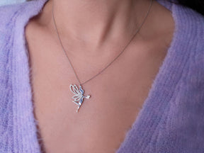 Diamond Nymph Necklace
