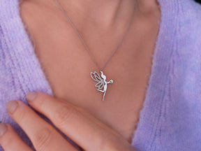 Diamond Nymph Necklace