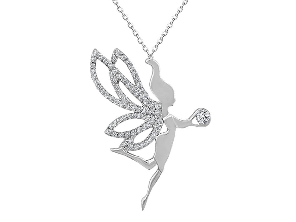 Diamond Nymph Necklace