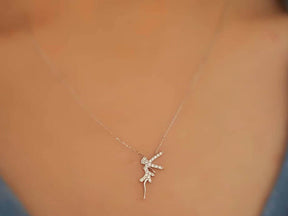 Diamond Fairy Necklace