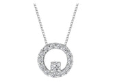 Collier rond en diamant