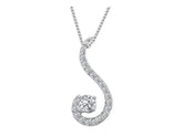 Collier chemin de lumière diamant
