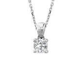 0.20 Carat Diamond Solitaire Necklace