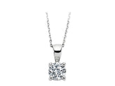 0.50 Carat Diamond Solitaire Necklace