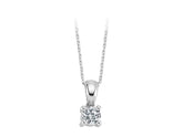 0.30 Carat Diamond Solitaire Necklace