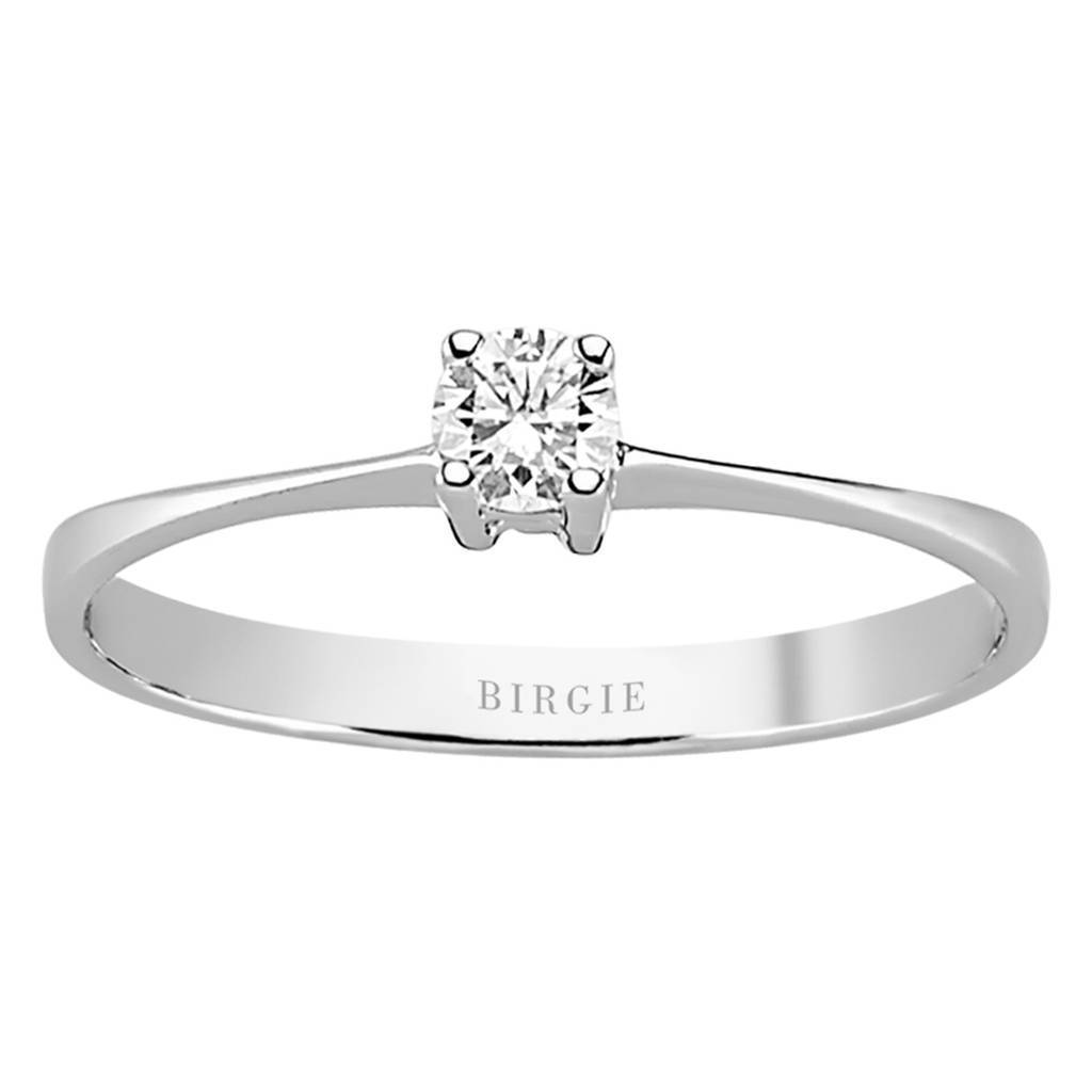 0.18 Carat Diamond Solitaire Ring